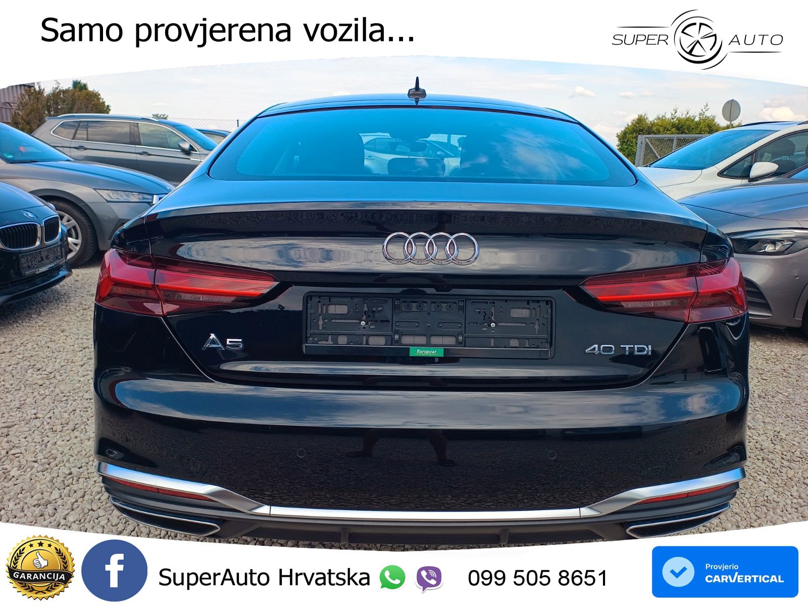 Audi A5 Sportback 40 TDI (204 KS) S tronic S line