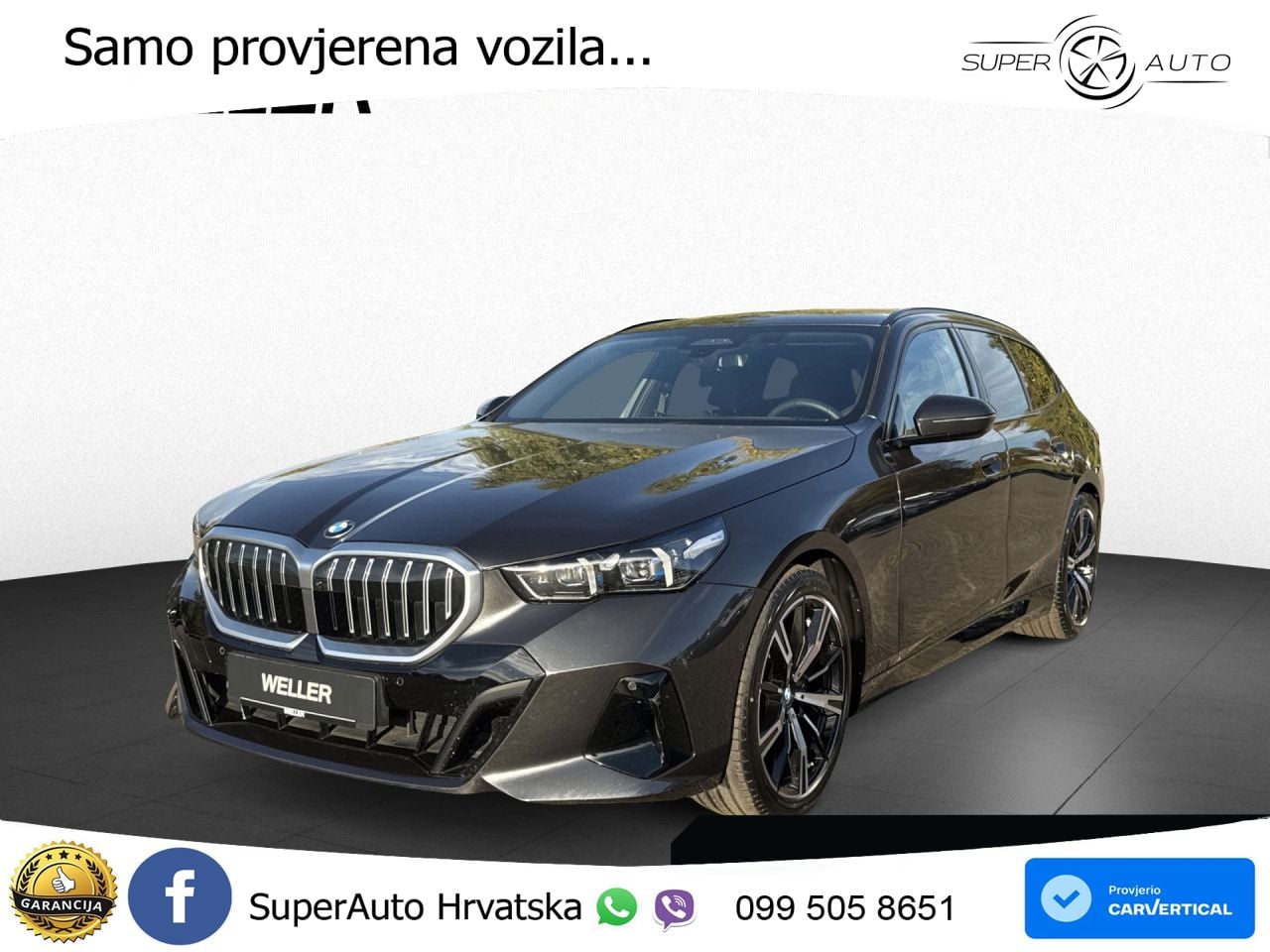 BMW 520d Touring (197 KS) Steptronic M Sport LED+GR SJED+ACC