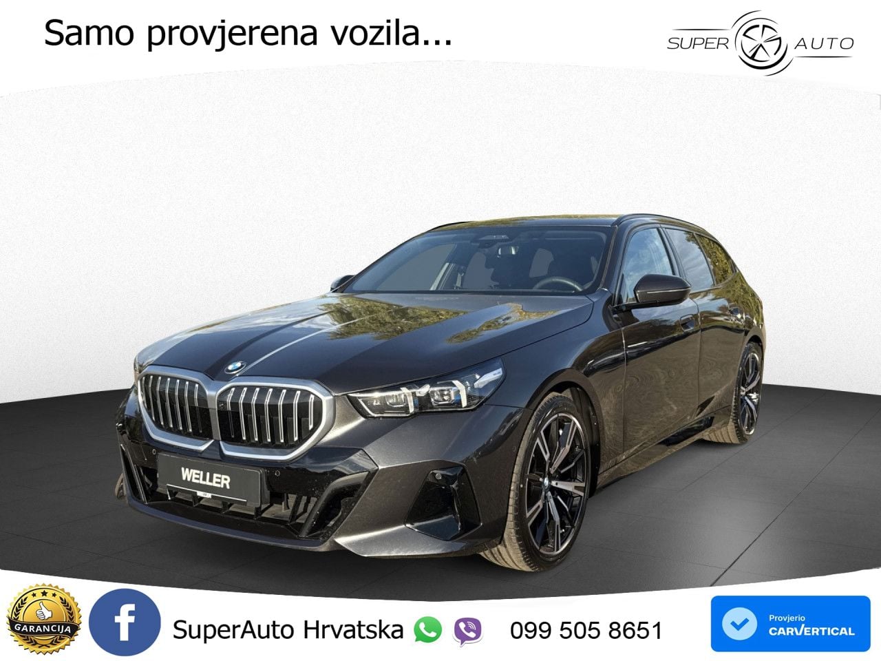 BMW 520d Touring (197 KS) Steptronic M Sport LED+GR SJED+ACC
