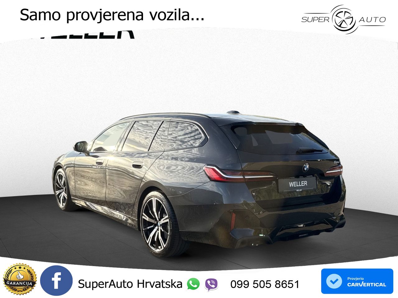 BMW 520d Touring (197 KS) Steptronic M Sport LED+GR SJED+ACC