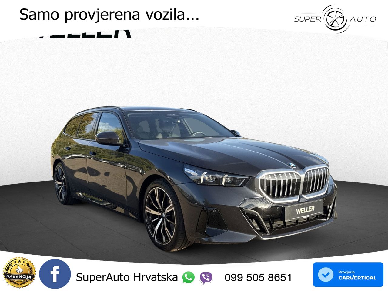 BMW 520d Touring (197 KS) Steptronic M Sport LED+GR SJED+ACC