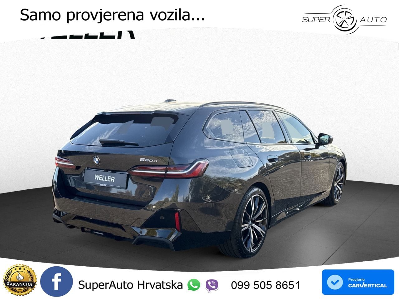 BMW 520d Touring (197 KS) Steptronic M Sport LED+GR SJED+ACC