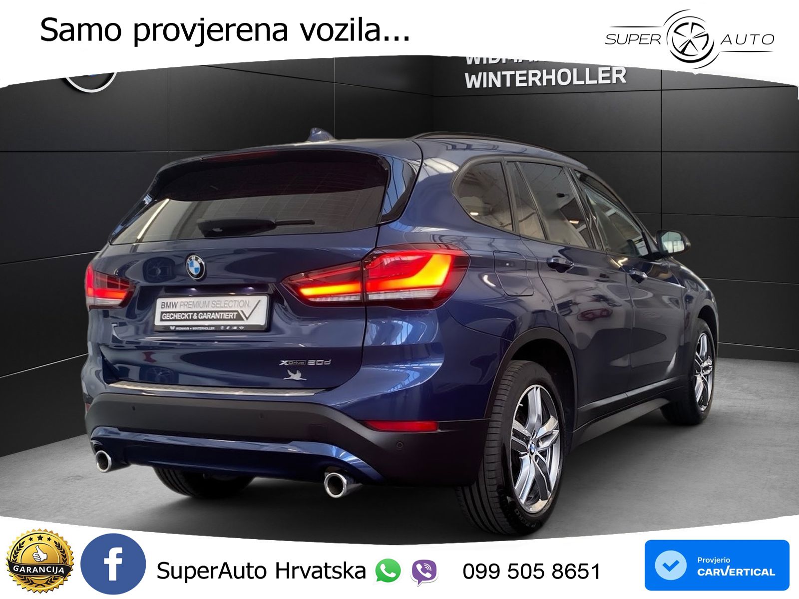 BMW X1 20d (190 KS) xDrive Steptronic Advantage LED+GR SJED+ACC