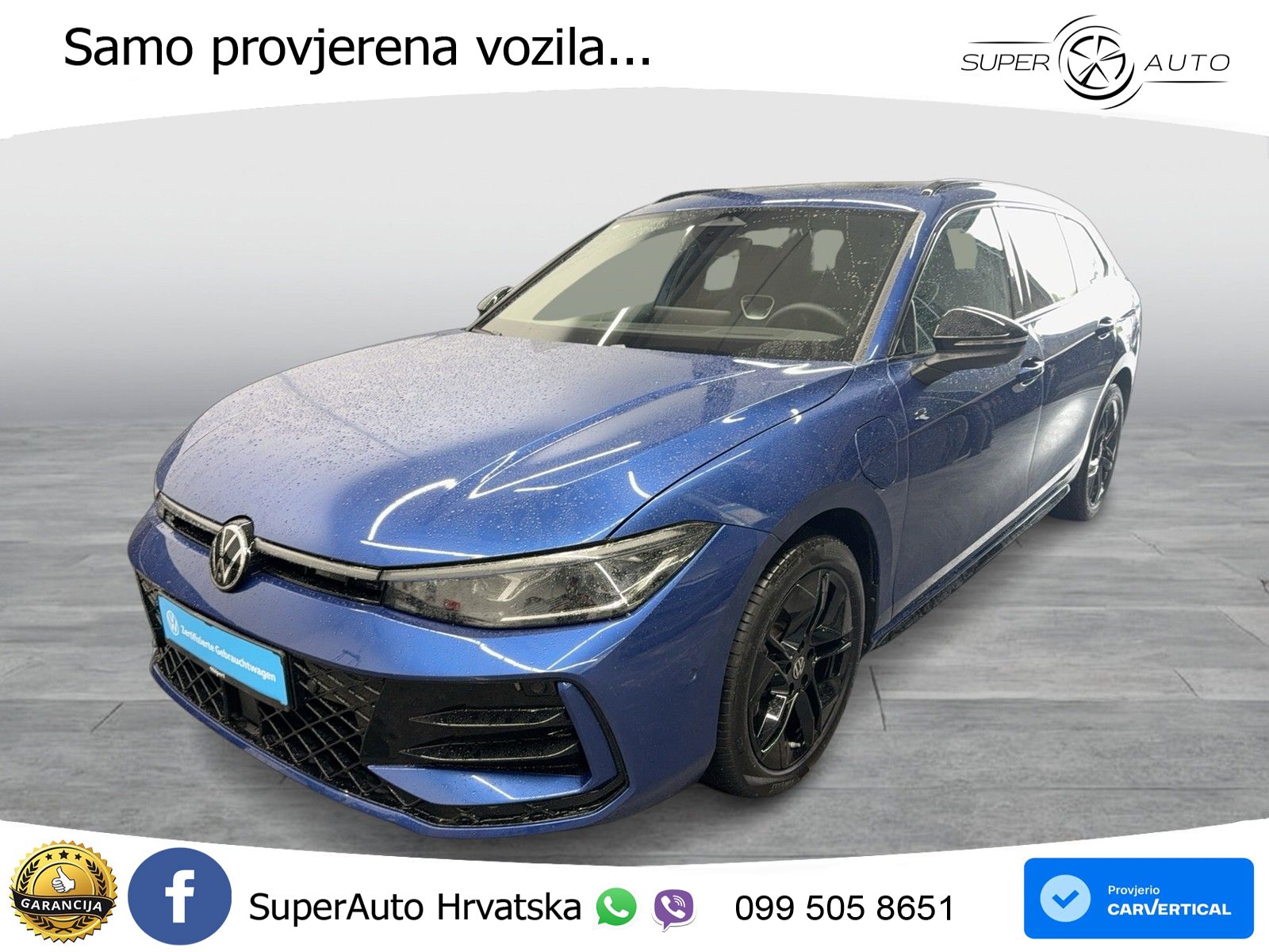 Volkswagen Passat Variant 1.5 TSI (272 KS) eHybrid DSG R-Line LED+GR SJED+ACC