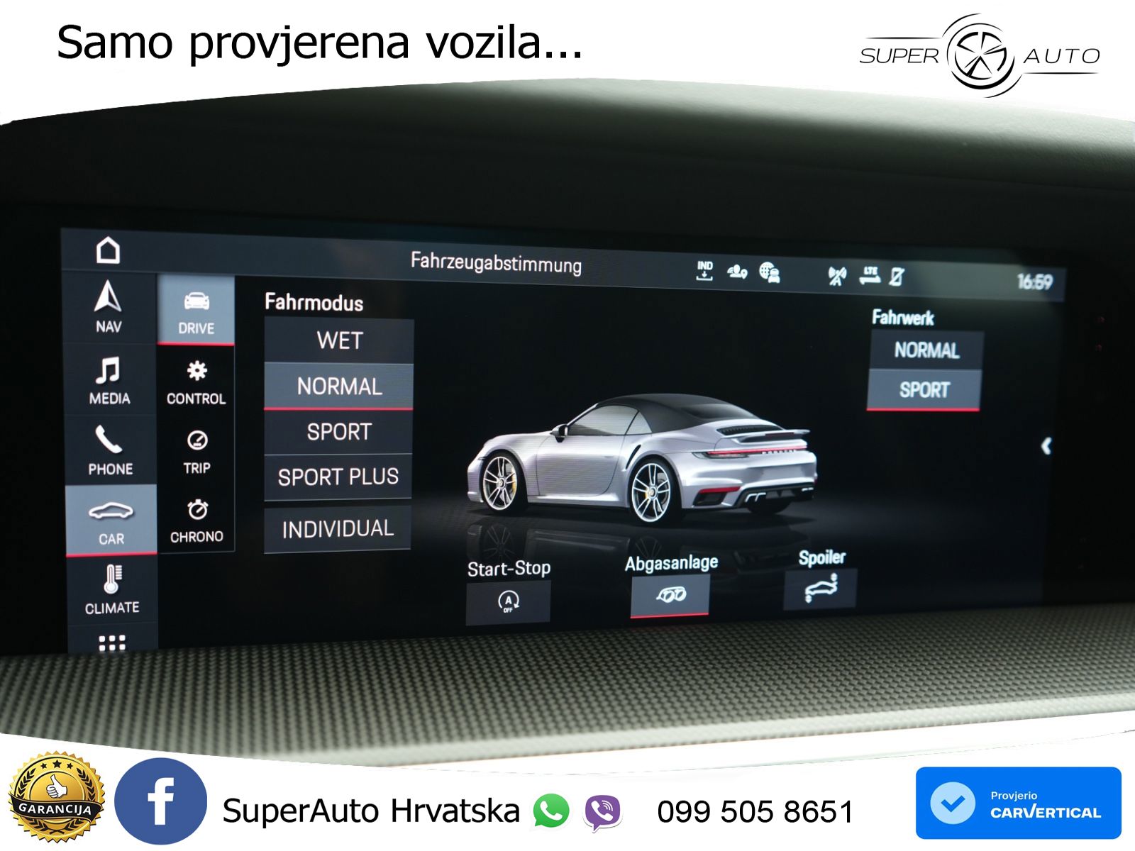 Porsche 911 Turbo S Cabriolet 3.8 (650 KS) PDK LED+GR SJED+ACC