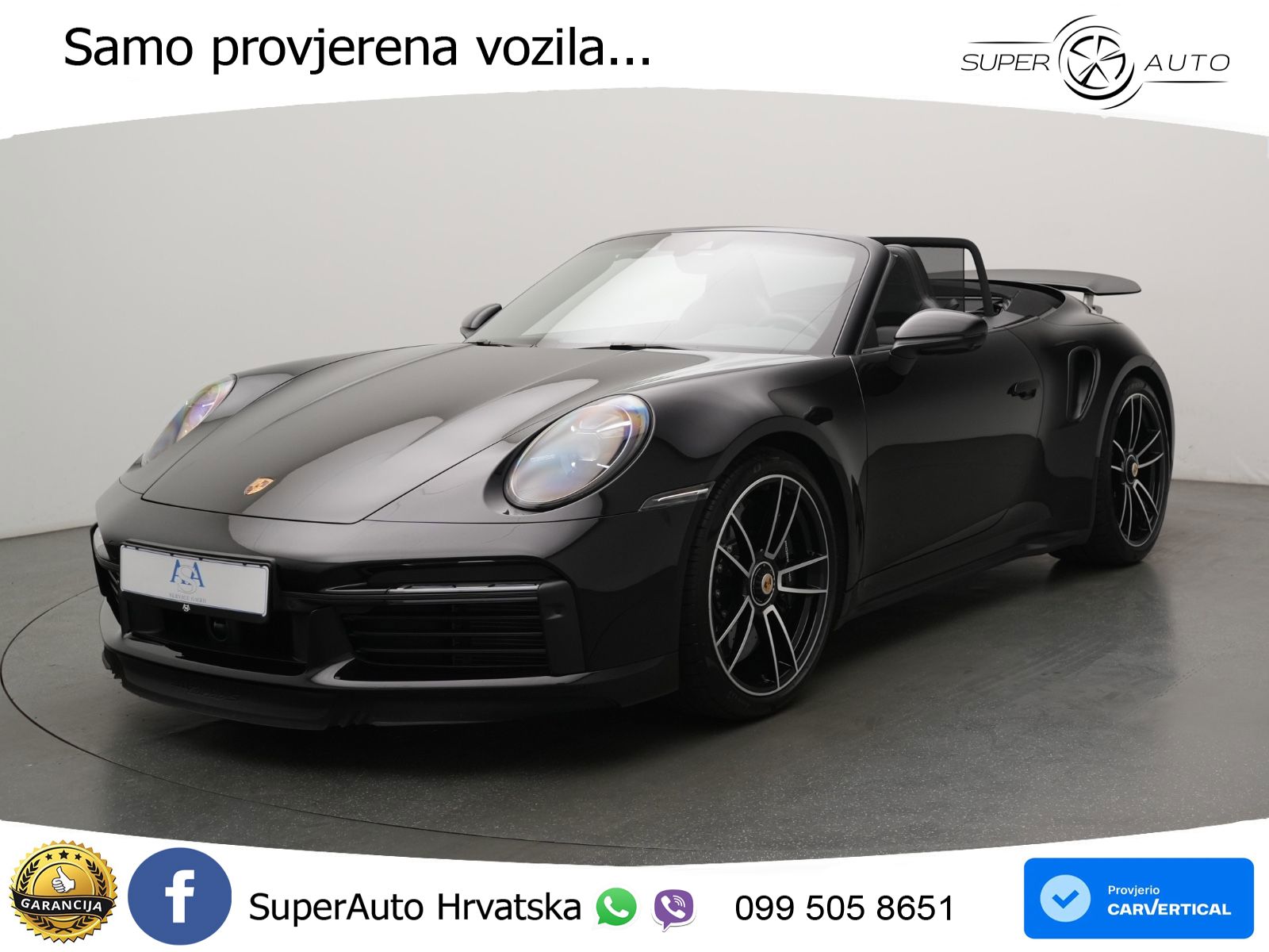 Porsche 911 Turbo S Cabriolet 3.8 (650 KS) PDK LED+GR SJED+ACC