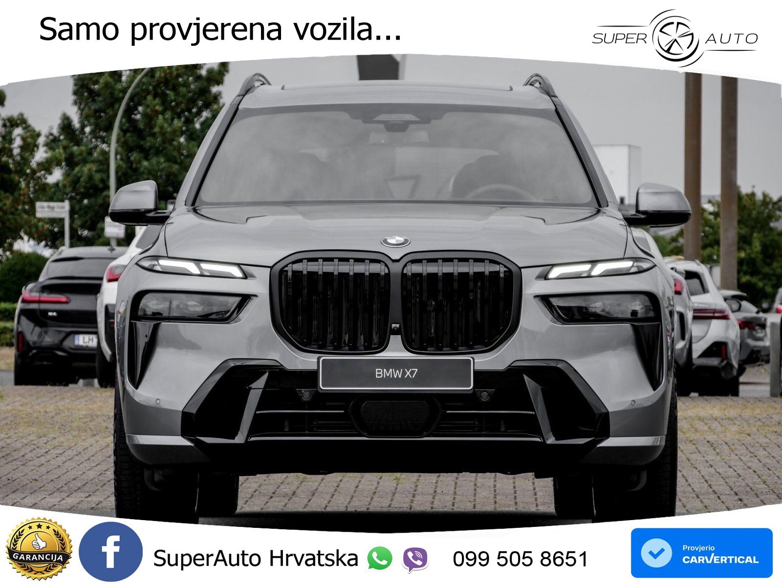 BMW X7 40d (352 KS) xDrive Steptronic M Sport ZRAČNI+ACC+GR SJED+KAM+PANO