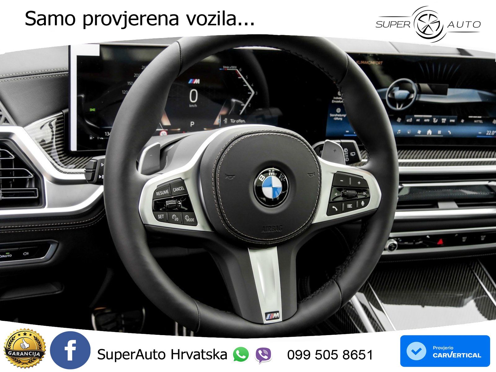 BMW X7 40d (352 KS) xDrive Steptronic M Sport ZRAČNI+ACC+GR SJED+KAM+PANO
