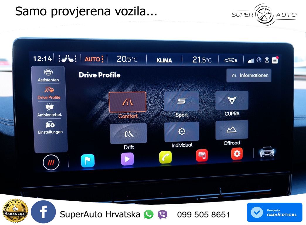 Cupra Formentor VZ5 2.5 TSI (390 KS) 4Drive DSG LED+GR SJED+ACC