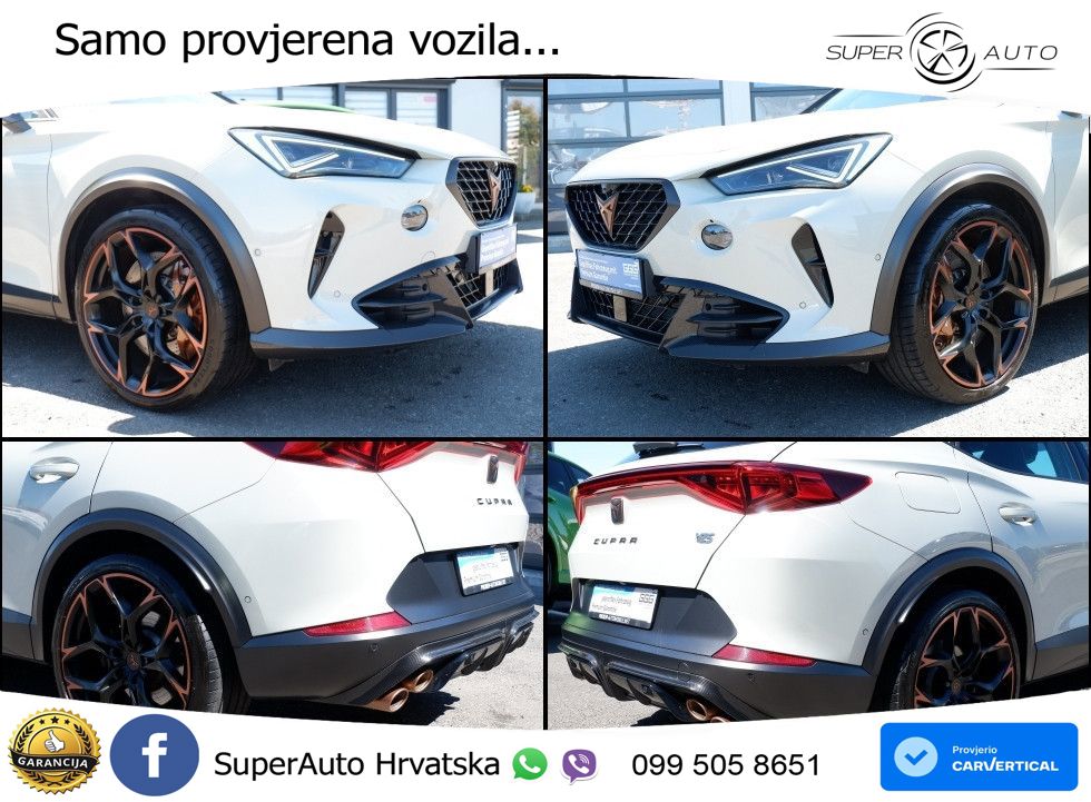 Cupra Formentor VZ5 2.5 TSI (390 KS) 4Drive DSG LED+GR SJED+ACC