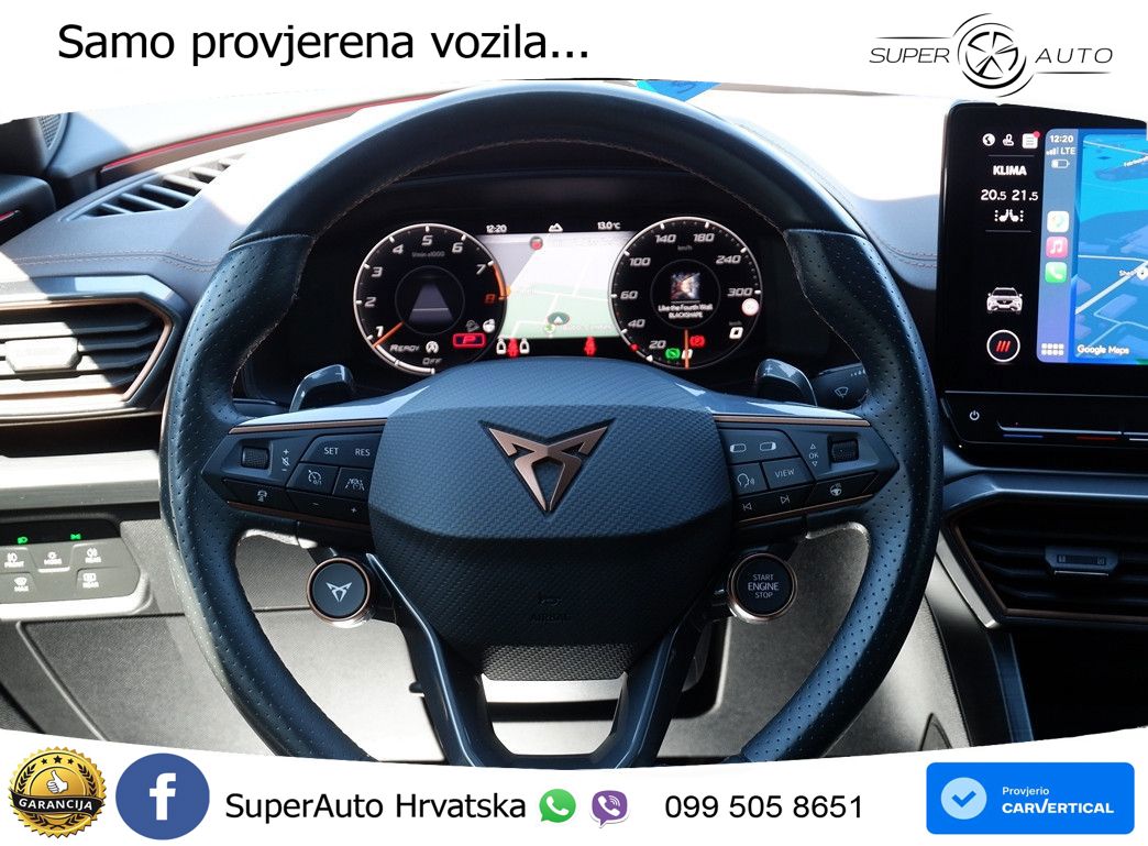 Cupra Formentor VZ5 2.5 TSI (390 KS) 4Drive DSG LED+GR SJED+ACC