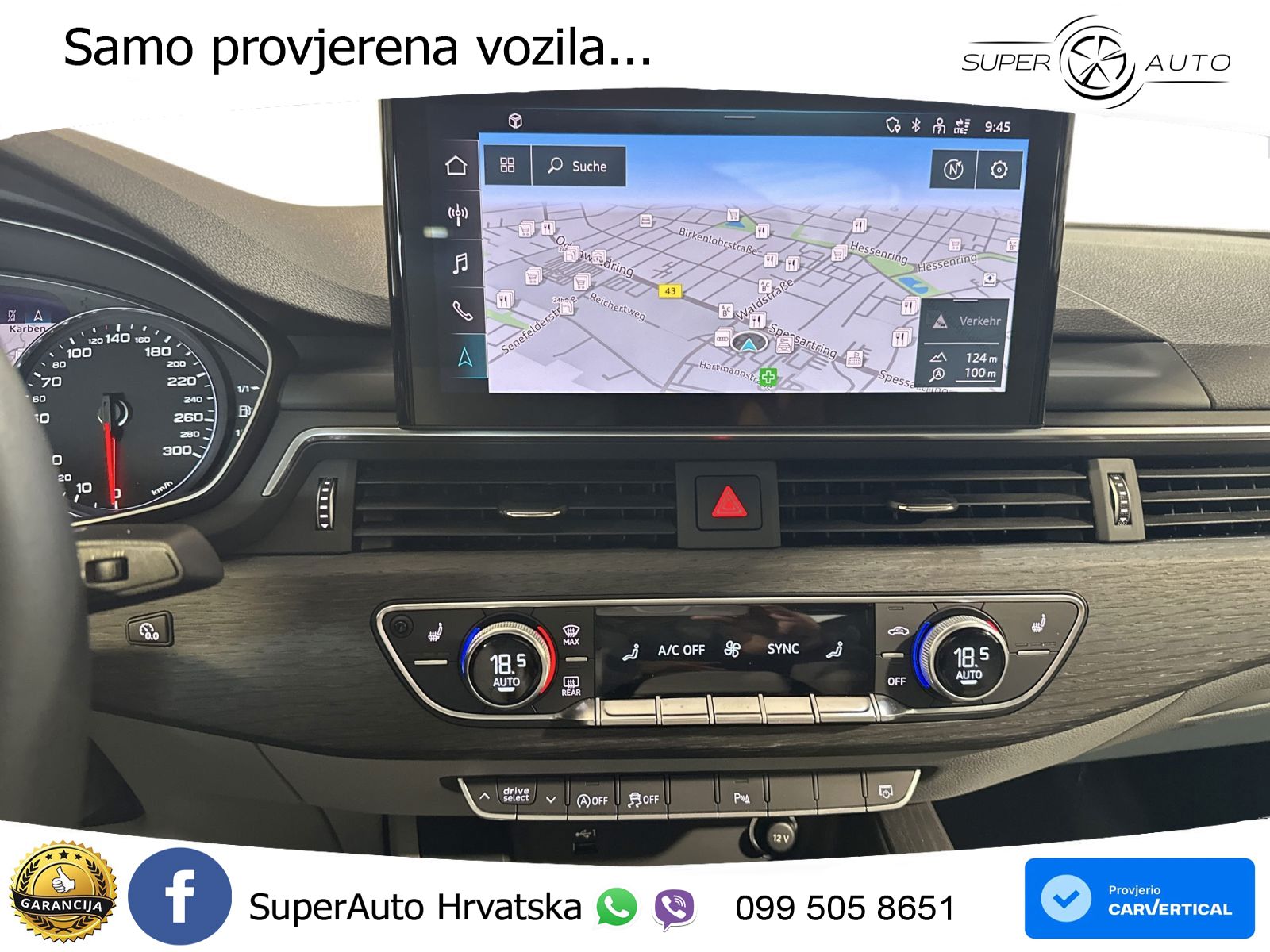 Audi A5 Sportback 45 TFSI (265 KS) quattro S tronic advanced