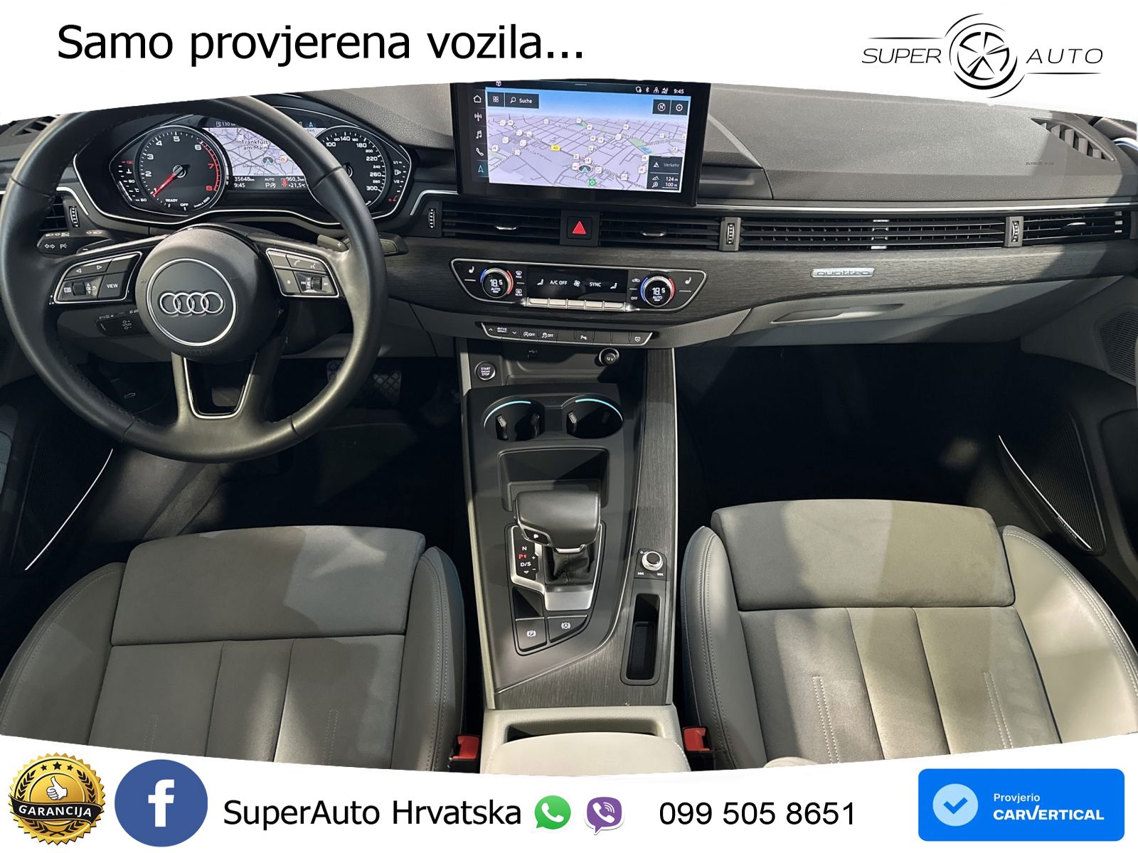 Audi A5 Sportback 45 TFSI (265 KS) quattro S tronic advanced