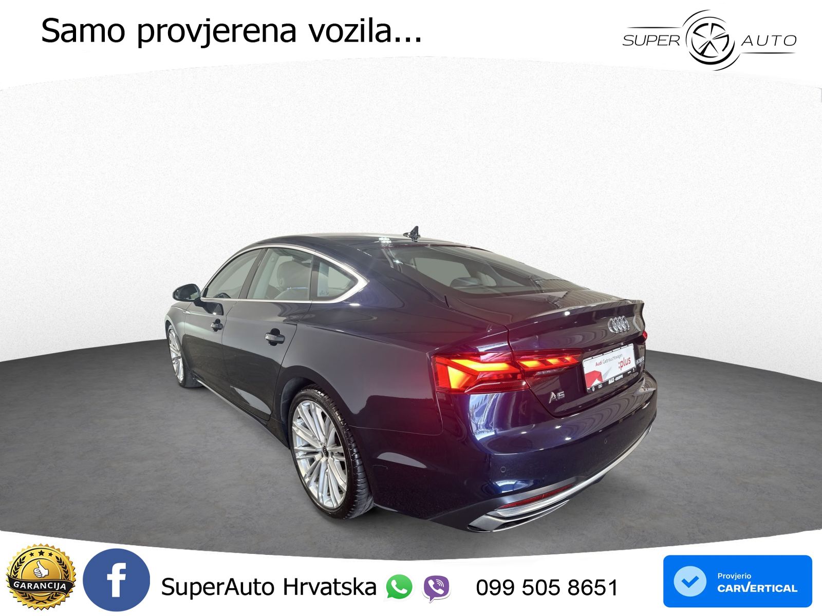 Audi A5 Sportback 45 TFSI (265 KS) quattro S tronic advanced