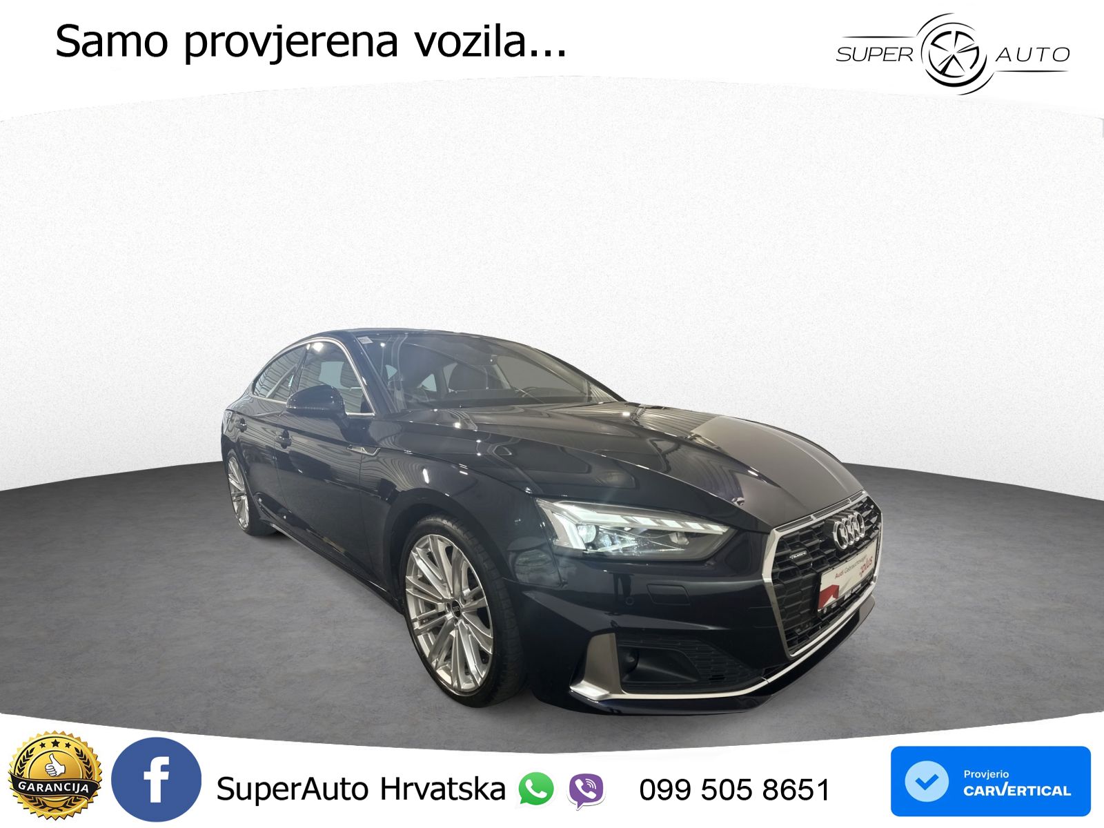 Audi A5 Sportback 45 TFSI (265 KS) quattro S tronic advanced
