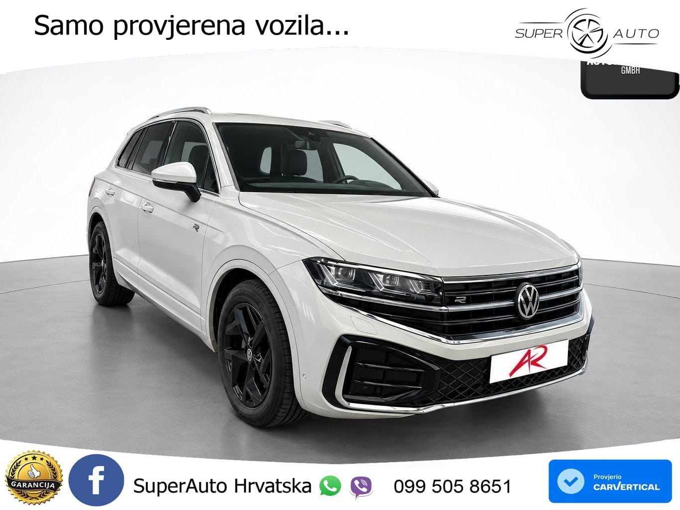 Volkswagen Touareg 3.0 V6 TDI (231 KS) 4MOTION Tiptronic ZRAČNI+ACC+4xGR SJED+KAM