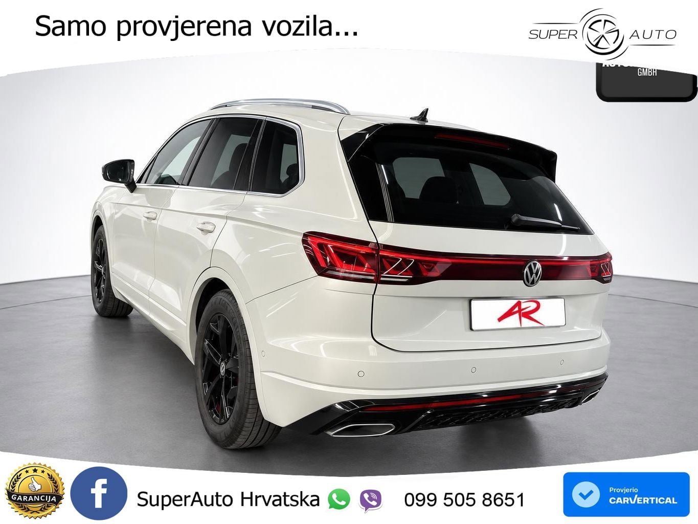Volkswagen Touareg 3.0 V6 TDI (231 KS) 4MOTION Tiptronic ZRAČNI+ACC+4xGR SJED+KAM