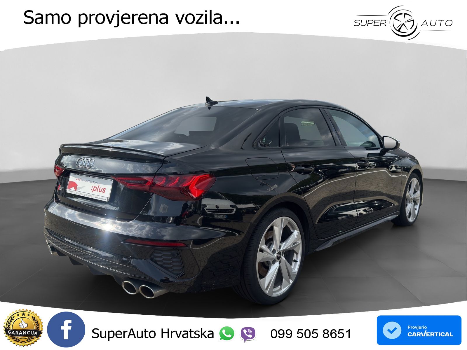 Audi S3 Limuzina 2.0 TFSI (310 KS) quattro S tronic