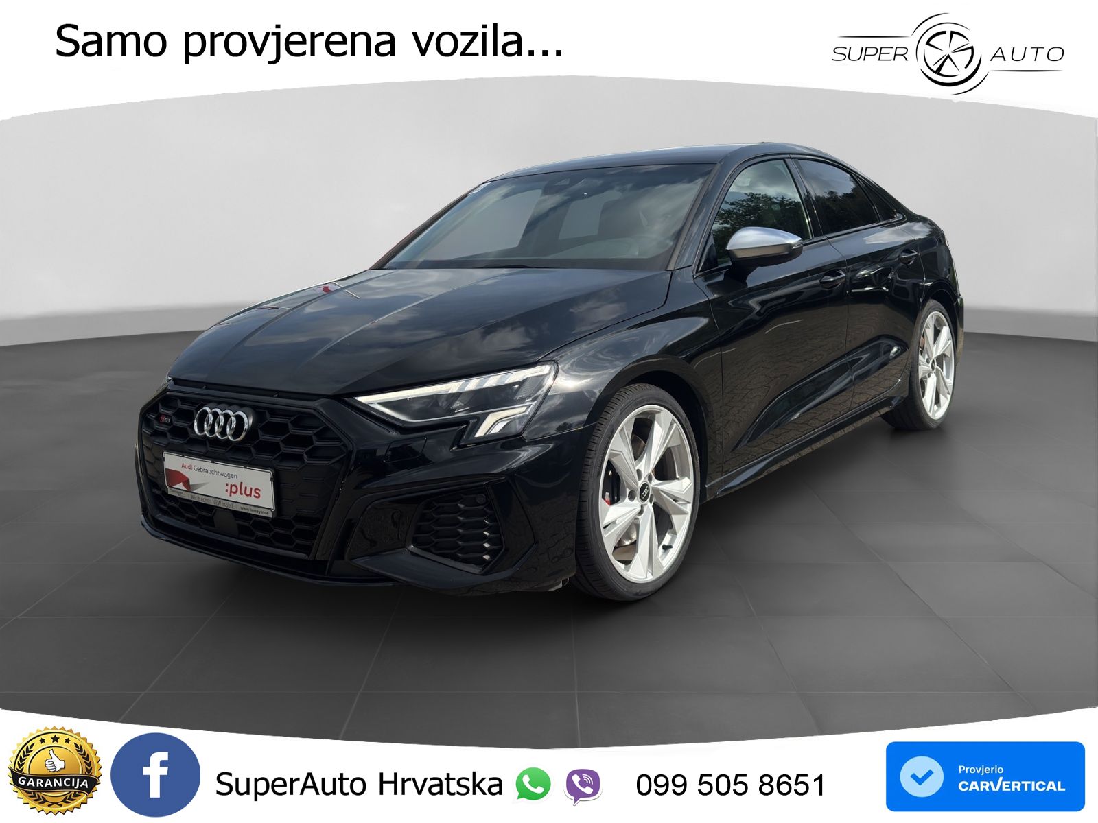 Audi S3 Limuzina 2.0 TFSI (310 KS) quattro S tronic