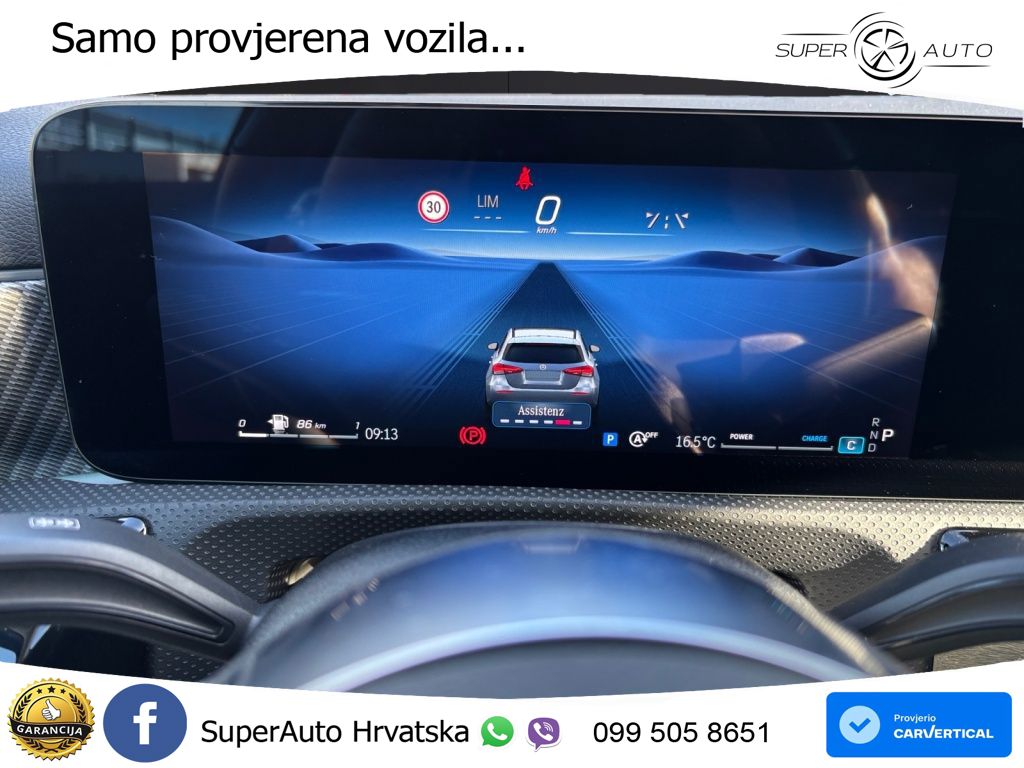 Mercedes-Benz A 180 7G-DCT LED+GR SJED+ACC