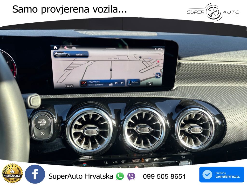 Mercedes-Benz A 180 7G-DCT LED+GR SJED+ACC