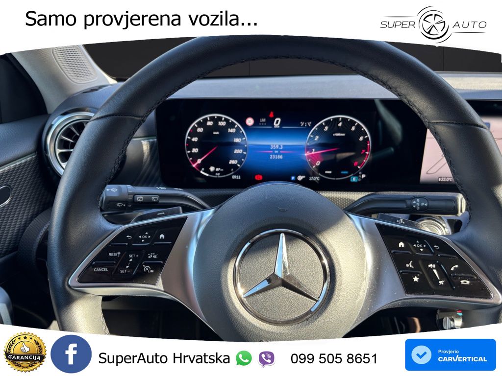 Mercedes-Benz A 180 7G-DCT LED+GR SJED+ACC