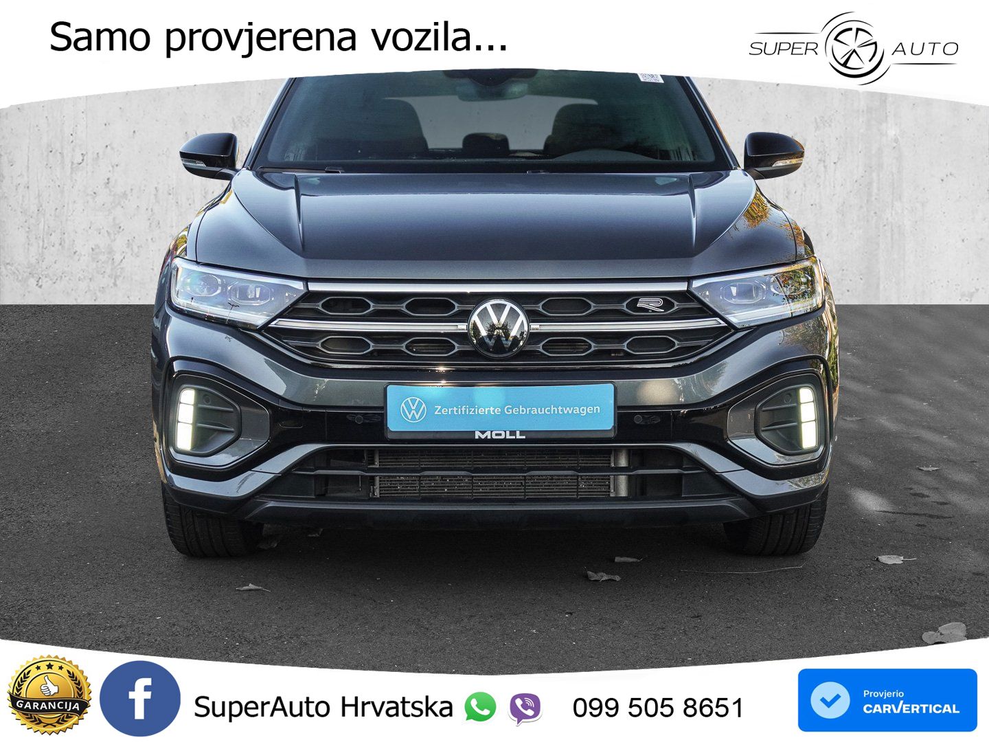 Volkswagen T-Roc 1.5 TSI (150 KS) DSG R-Line LED+GR SJED+ACC