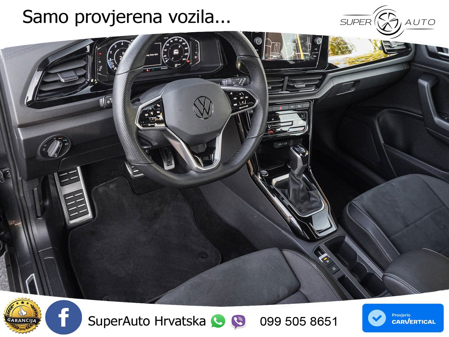 Volkswagen T-Roc 1.5 TSI (150 KS) DSG R-Line LED+GR SJED+ACC