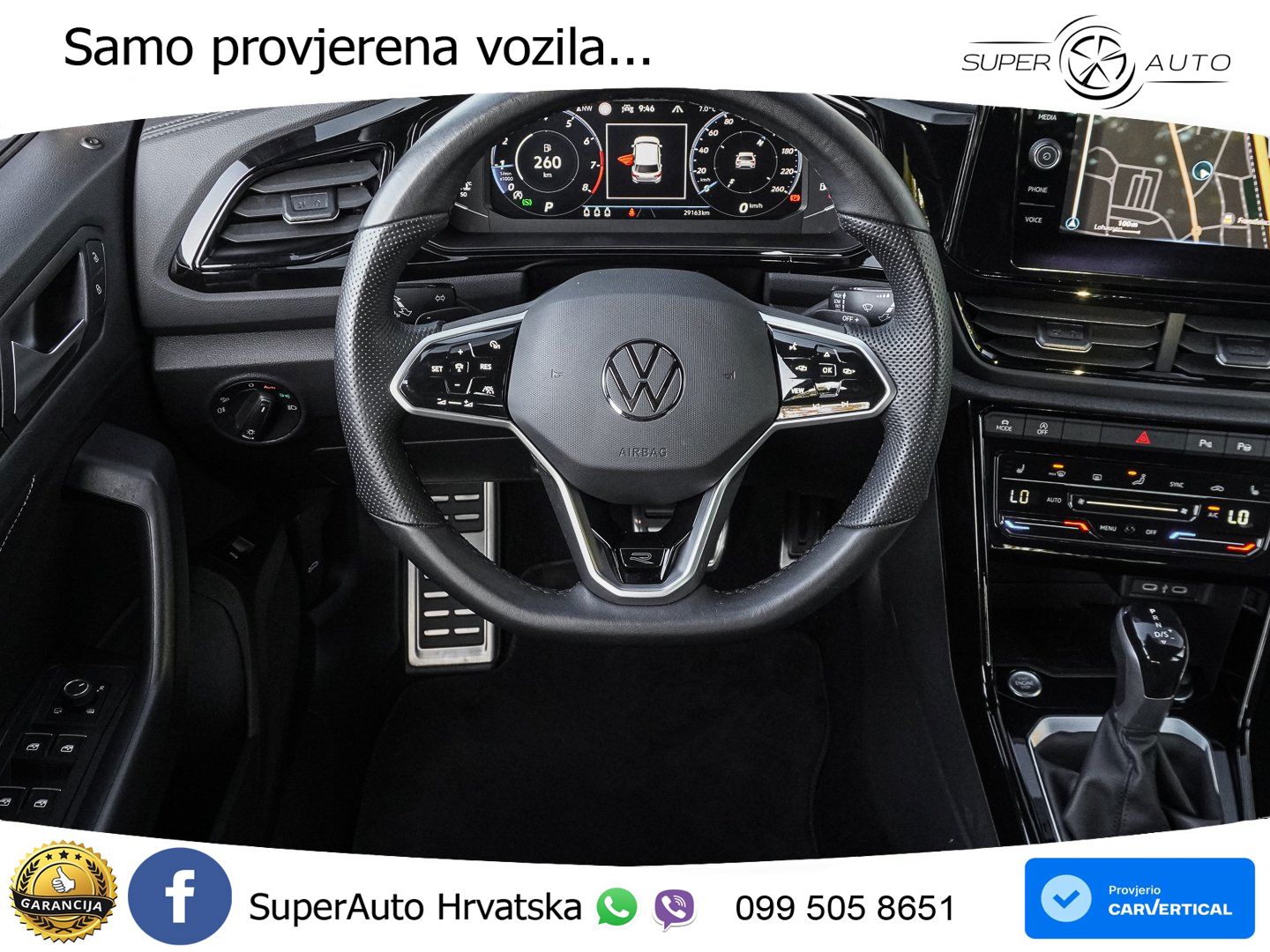 Volkswagen T-Roc 1.5 TSI (150 KS) DSG R-Line LED+GR SJED+ACC