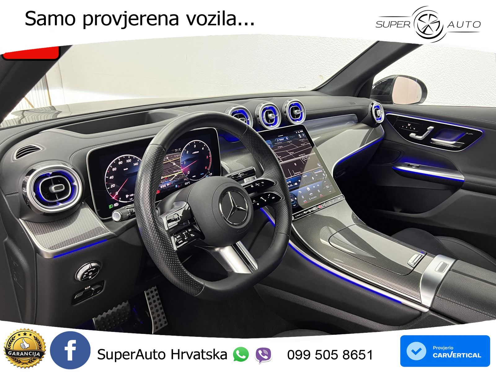 Mercedes GLC 450d (367 KS) 4MATIC 9G-TRONIC AMG ZRAČNI+ACC+4xGR SJED+KAM