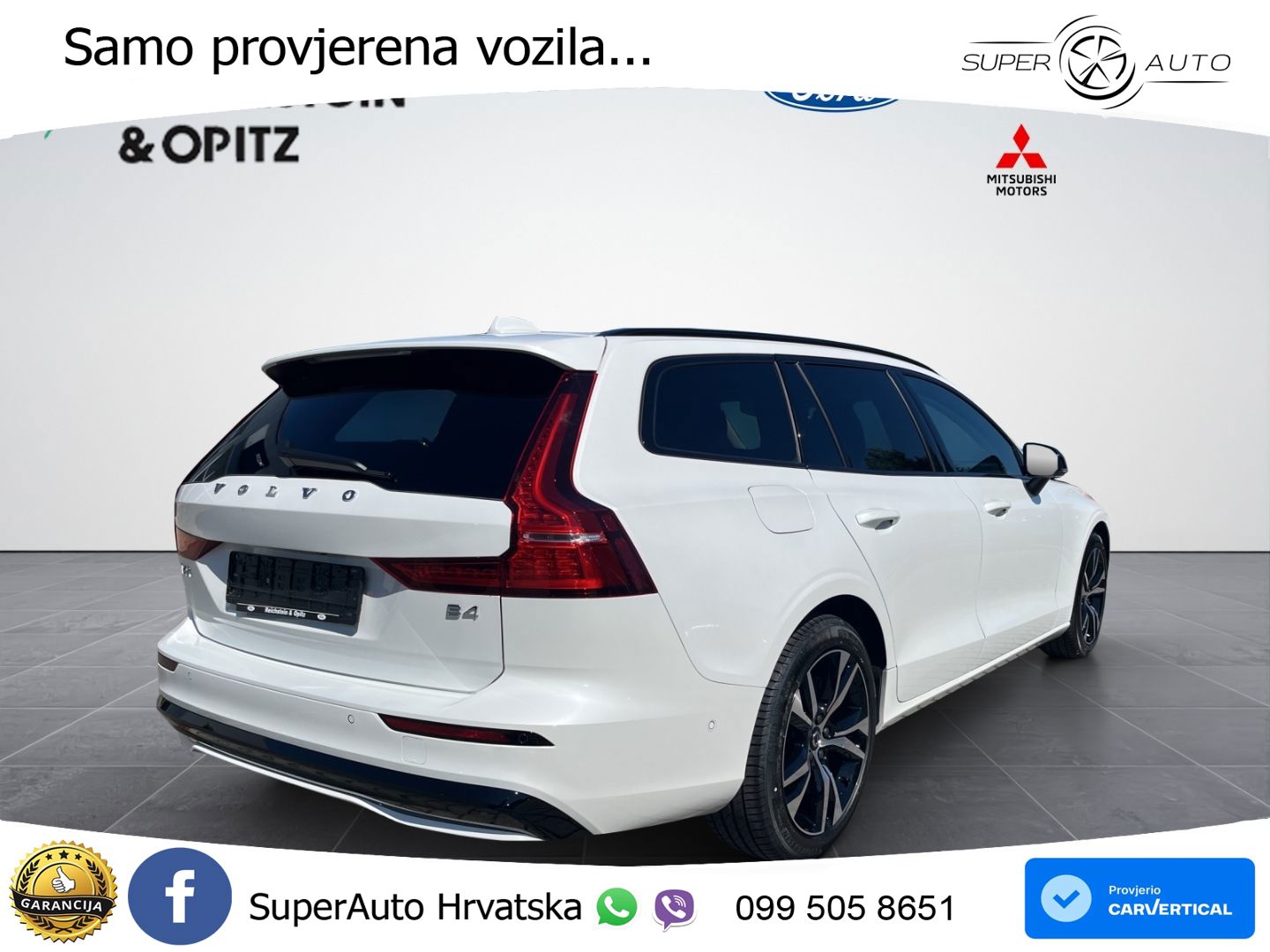 Volvo V60 2.0 B4 Benzin DCT LED+GR SJED+ACC