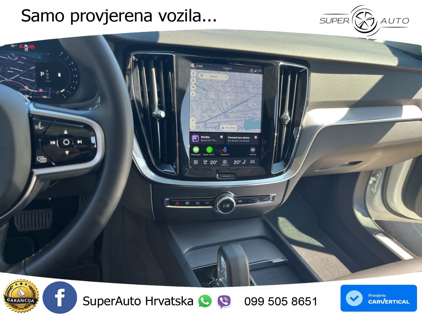 Volvo V60 2.0 B4 Benzin DCT LED+GR SJED+ACC