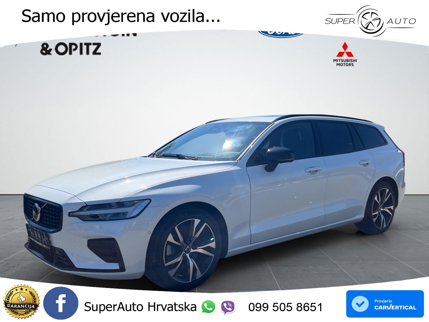 Volvo V60 2.0 B4 Benzin DCT LED+GR SJED+ACC
