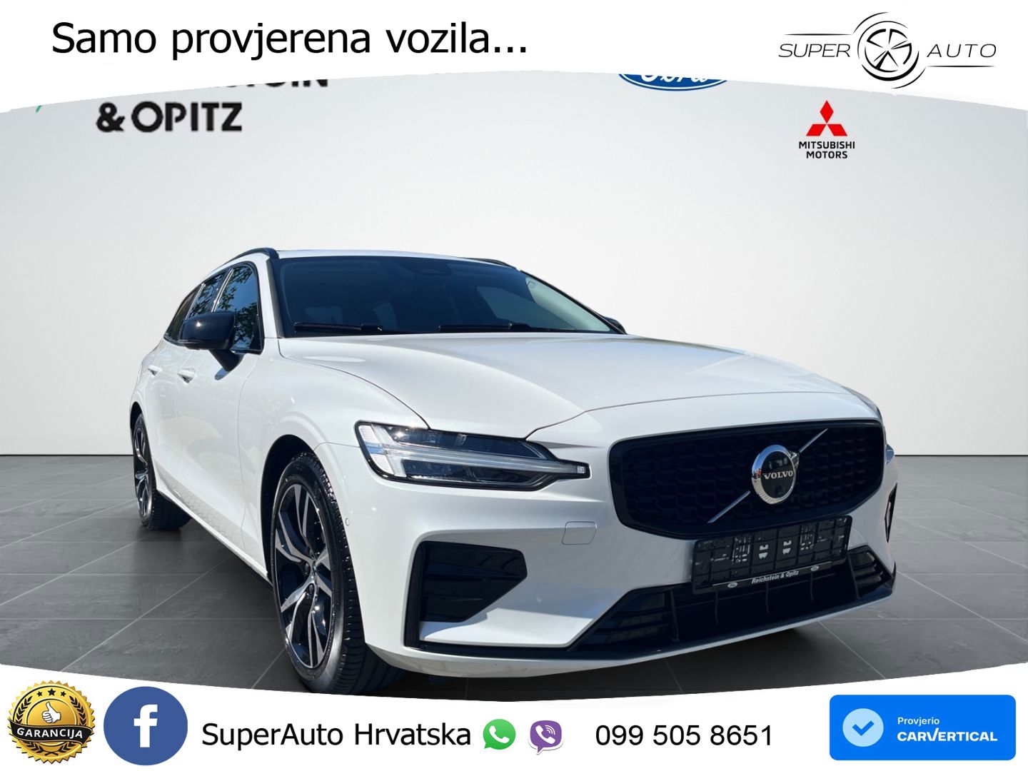 Volvo V60 2.0 B4 Benzin DCT LED+GR SJED+ACC