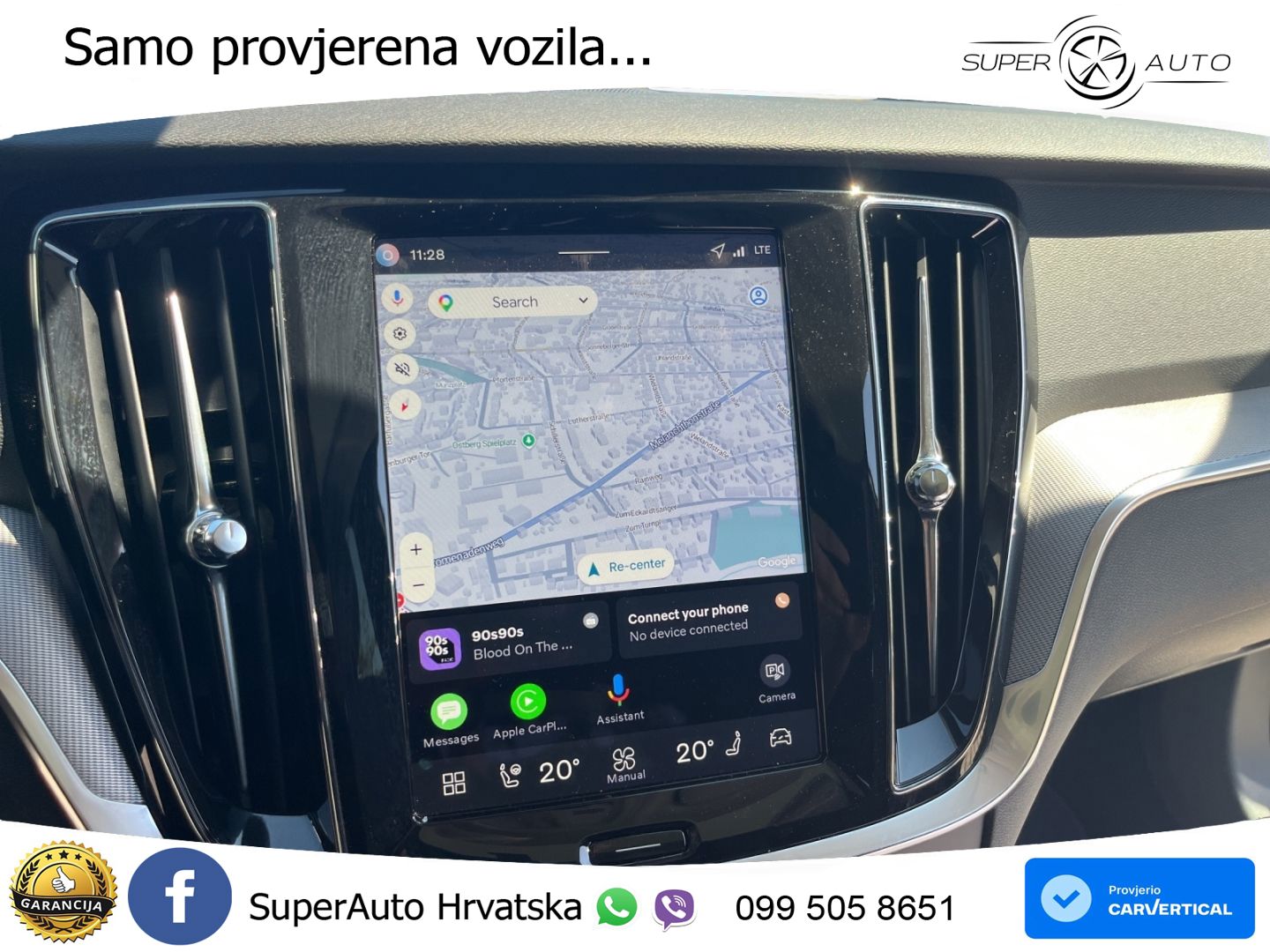 Volvo V60 2.0 B4 Benzin DCT LED+GR SJED+ACC