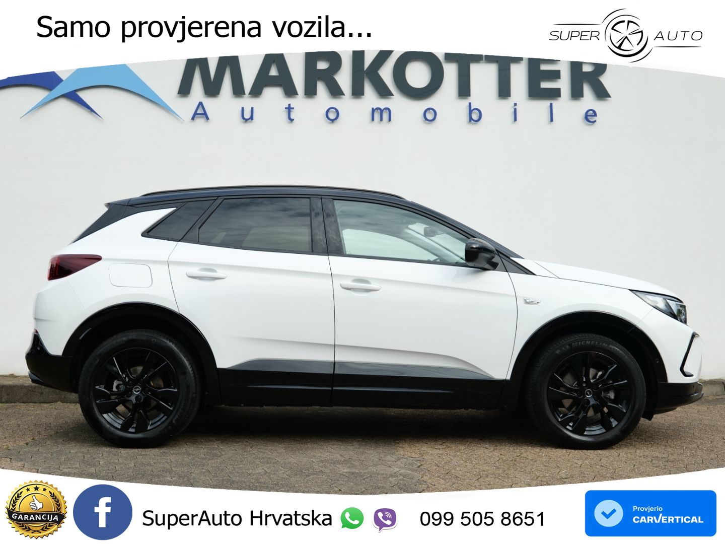 Opel Grandland 1.2i Turbo (130 KS) Automatic GS LED+GR SJED+ACC
