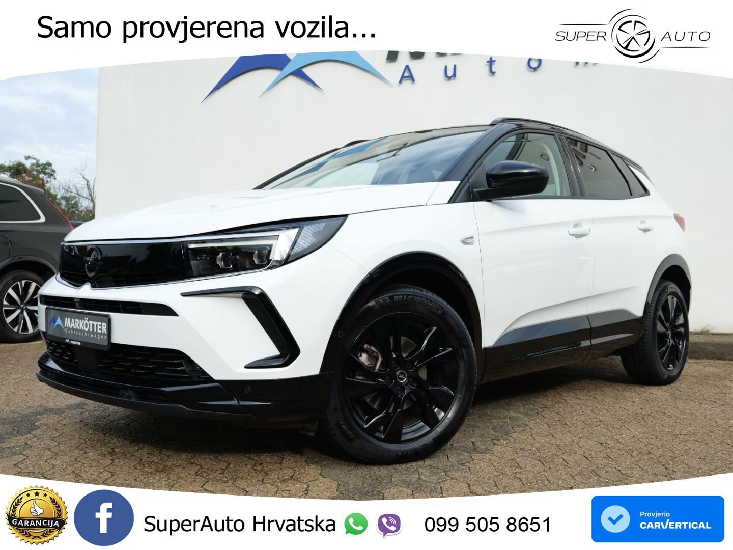 Opel Grandland 1.2i Turbo (130 KS) Automatic GS LED+GR SJED+ACC