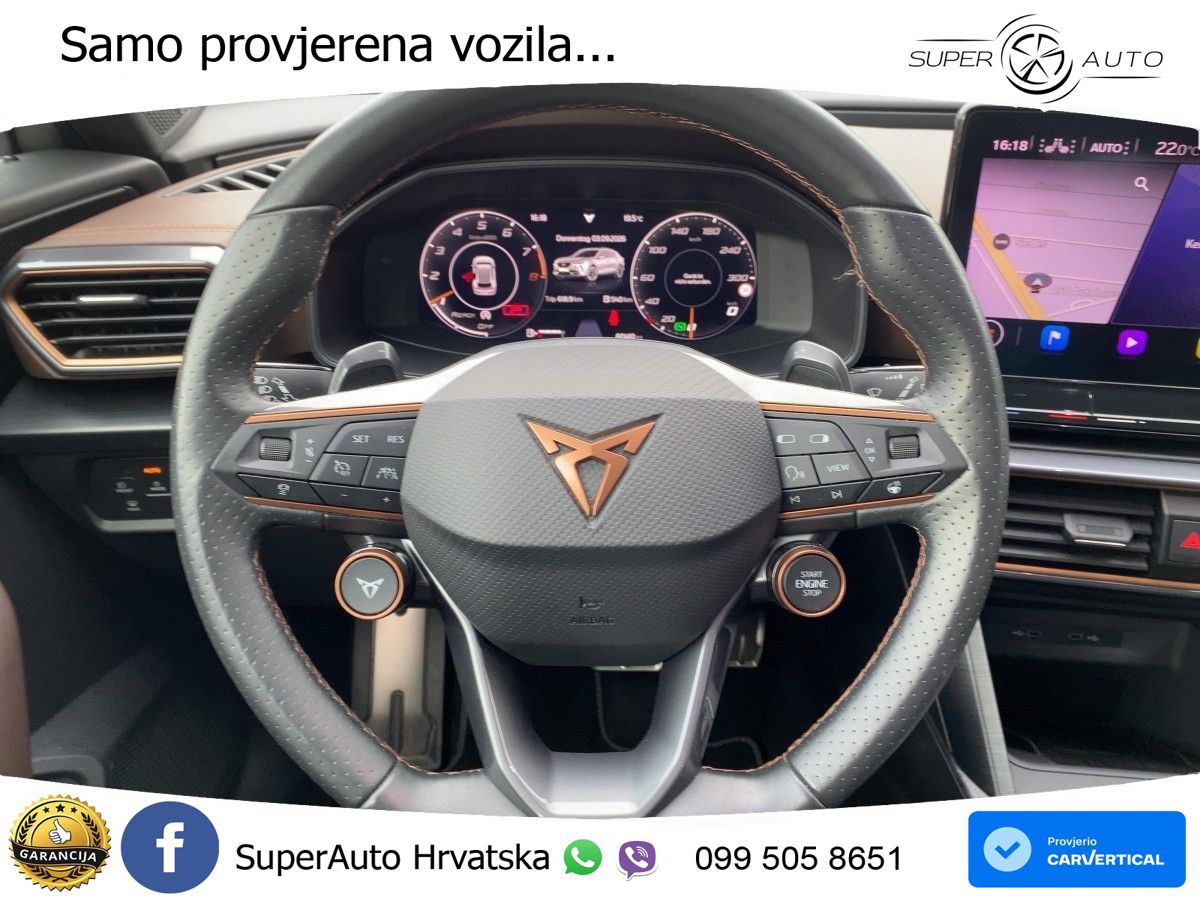 Cupra Formentor VZ5 2.5 TSI (390 KS) 4Drive DSG MATRIX+GR SJED+KAM