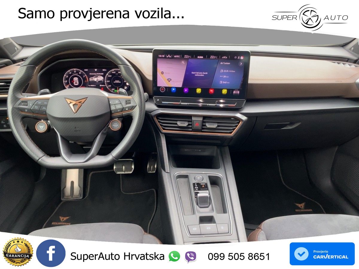 Cupra Formentor VZ5 2.5 TSI (390 KS) 4Drive DSG MATRIX+GR SJED+KAM