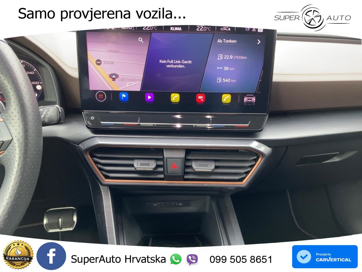 Cupra Formentor VZ5 2.5 TSI (390 KS) 4Drive DSG MATRIX+GR SJED+KAM