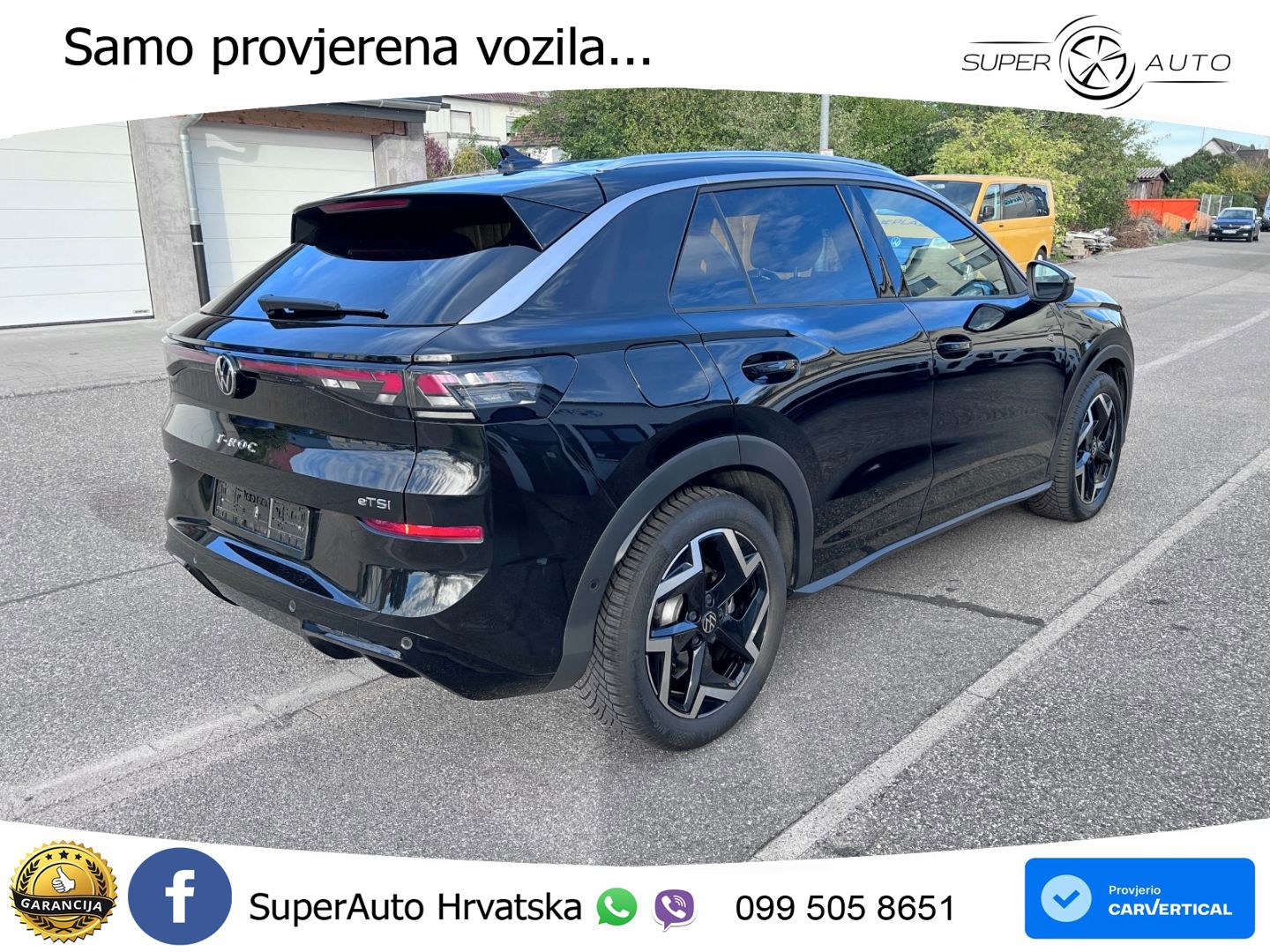Volkswagen T-Roc 1.5 eTSI (150 KS)  DSG R-Line LED+GR SJED+ACC