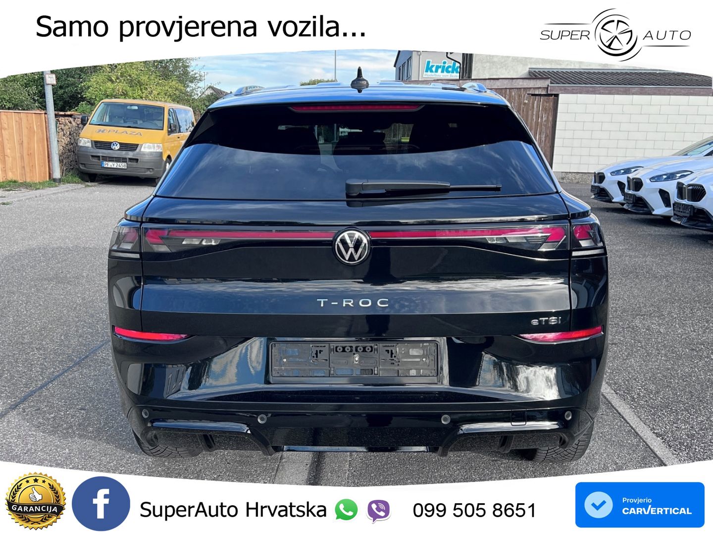 Volkswagen T-Roc 1.5 eTSI (150 KS)  DSG R-Line LED+GR SJED+ACC