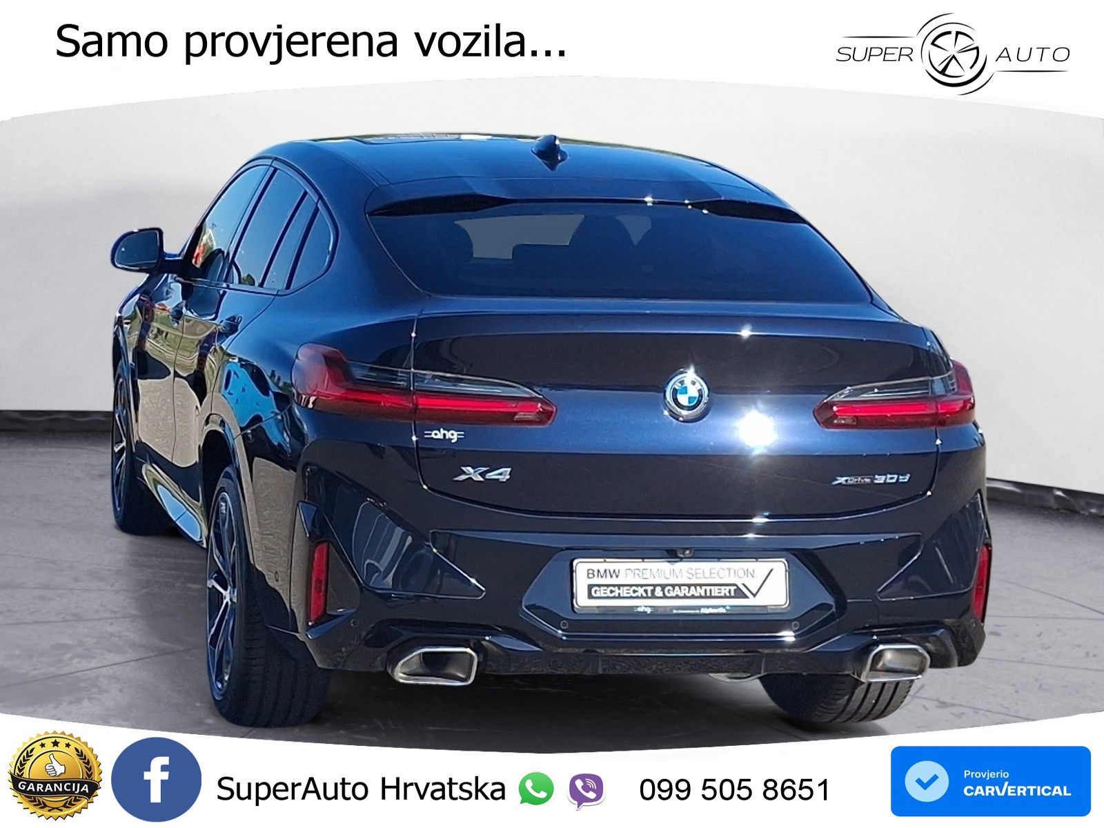 BMW X4 30d (286 KS) xDrive Steptronic M Sport LED+GR SJED+ACC