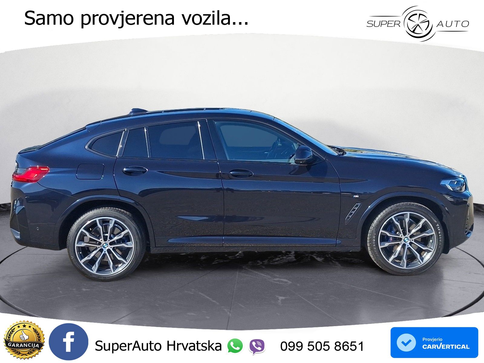 BMW X4 30d (286 KS) xDrive Steptronic M Sport LED+GR SJED+ACC