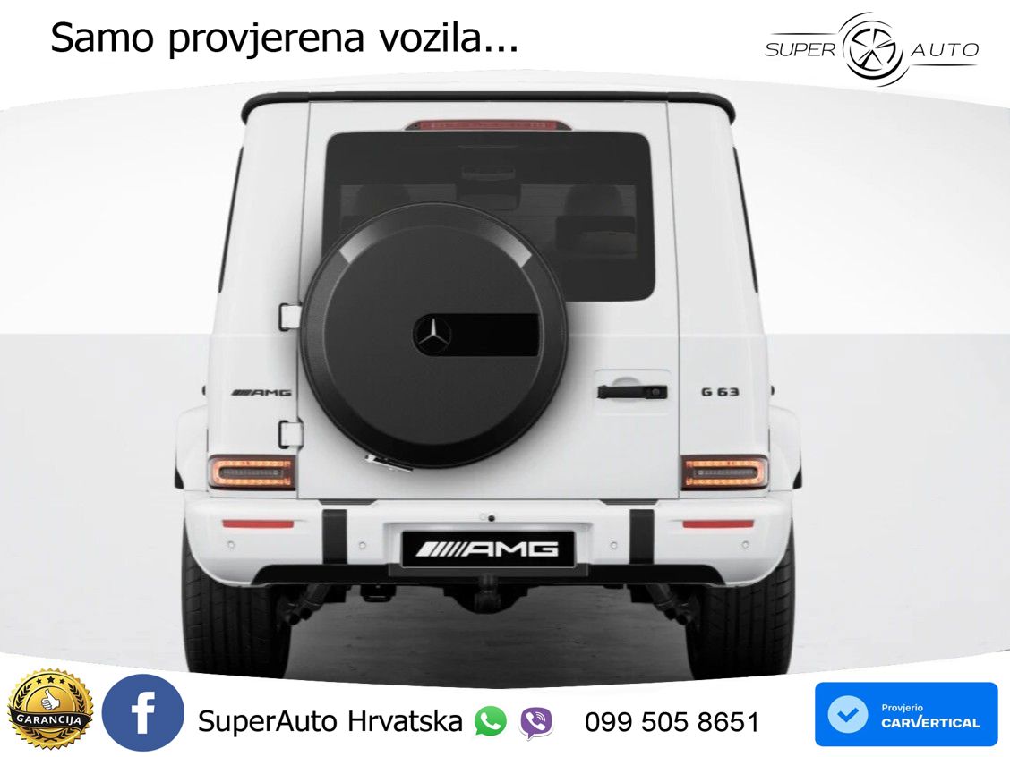 Mercedes AMG G 63 Long V8 (585 KS) 4MATIC 9G-TRONIC AMG SPEEDSHIFT TCT LED+GR SJED+ACC