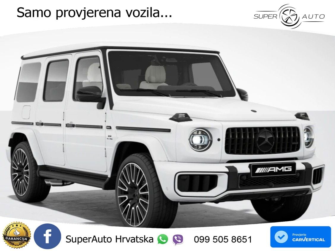 Mercedes AMG G 63 Long V8 (585 KS) 4MATIC 9G-TRONIC AMG SPEEDSHIFT TCT LED+GR SJED+ACC