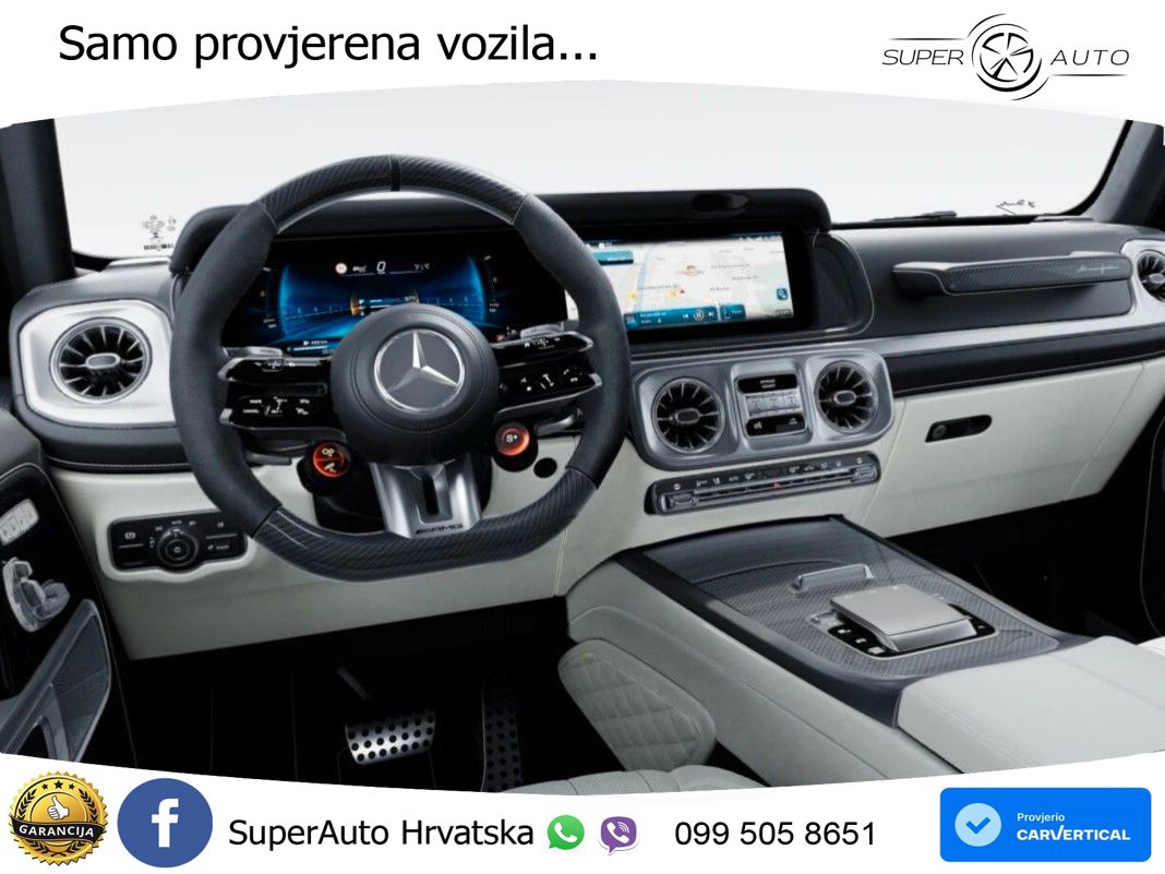 Mercedes AMG G 63 Long V8 (585 KS) 4MATIC 9G-TRONIC AMG SPEEDSHIFT TCT LED+GR SJED+ACC