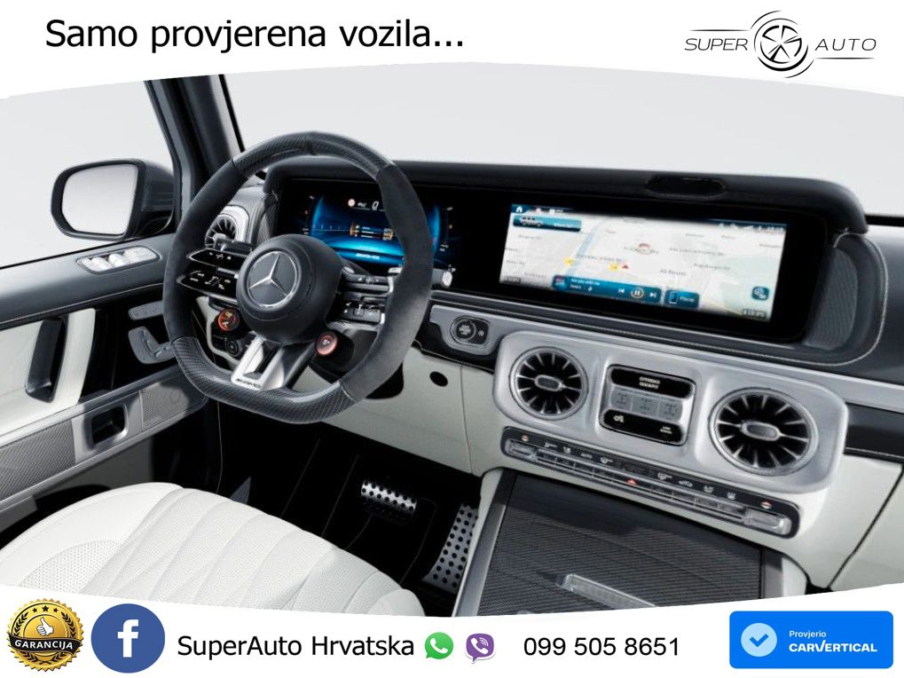 Mercedes AMG G 63 Long V8 (585 KS) 4MATIC 9G-TRONIC AMG SPEEDSHIFT TCT LED+GR SJED+ACC