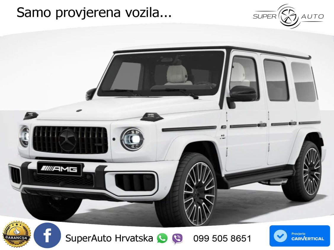 Mercedes AMG G 63 Long V8 (585 KS) 4MATIC 9G-TRONIC AMG SPEEDSHIFT TCT LED+GR SJED+ACC
