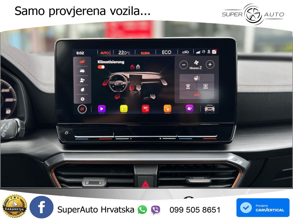 Cupra Formentor 1.4 TSI (204 KS) e-Hybrid DSG LED+ACC